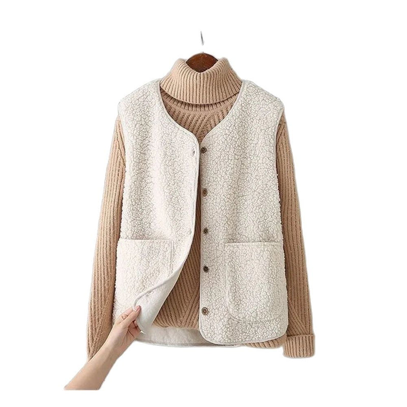 Gilet en laine d'agneau Portofina