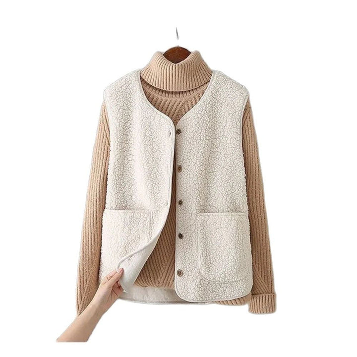 Gilet en laine d'agneau Portofina