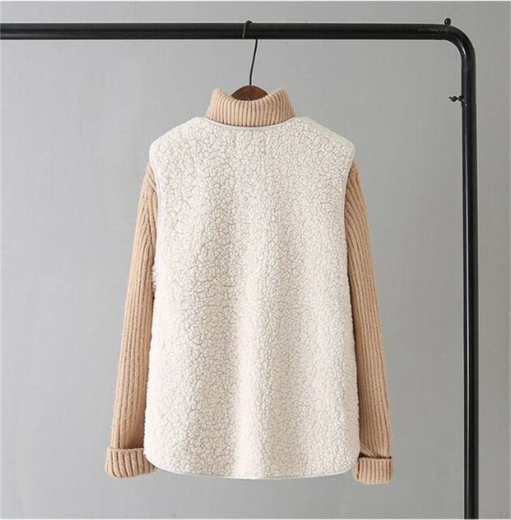 Gilet en laine d'agneau Portofina
