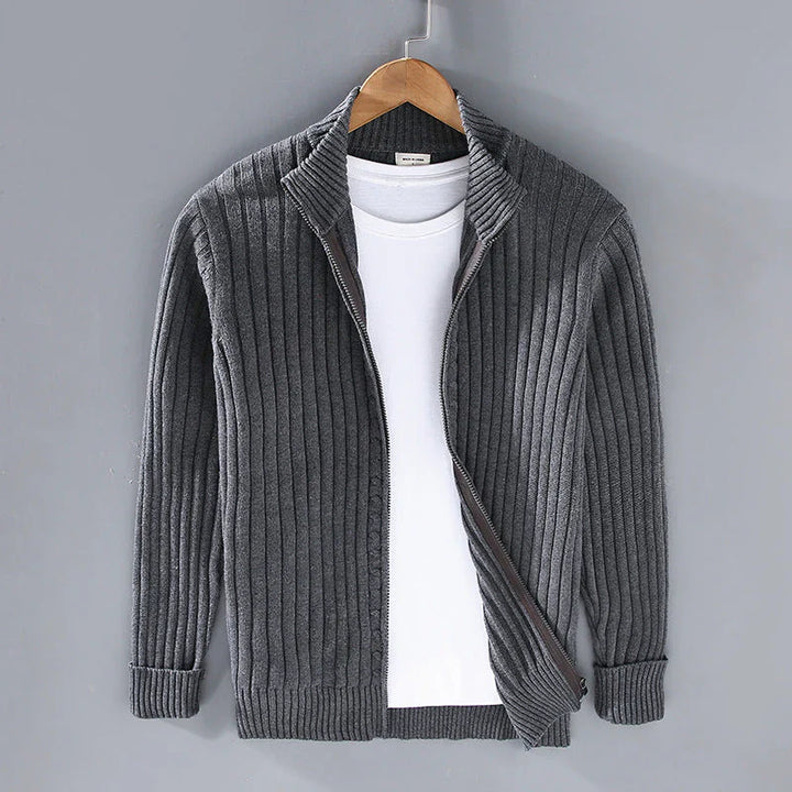 Jacob™ | Pull En Maille Torsadée Pour Hommes Pour Un Style Élégant Et Distingué