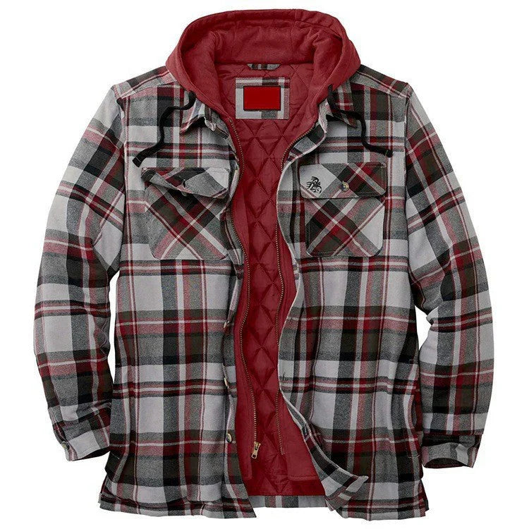Filippo™ | Veste En Flanelle Avec Capuche