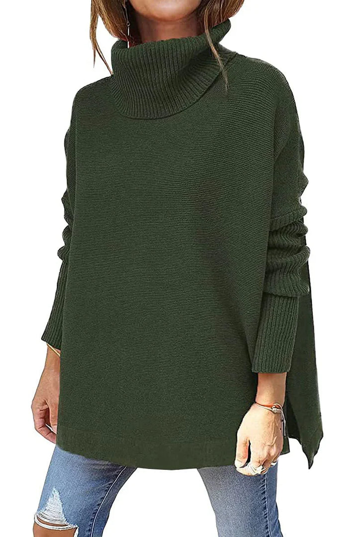 Odetta | Pull à col roulé surdimensionné et confortable
