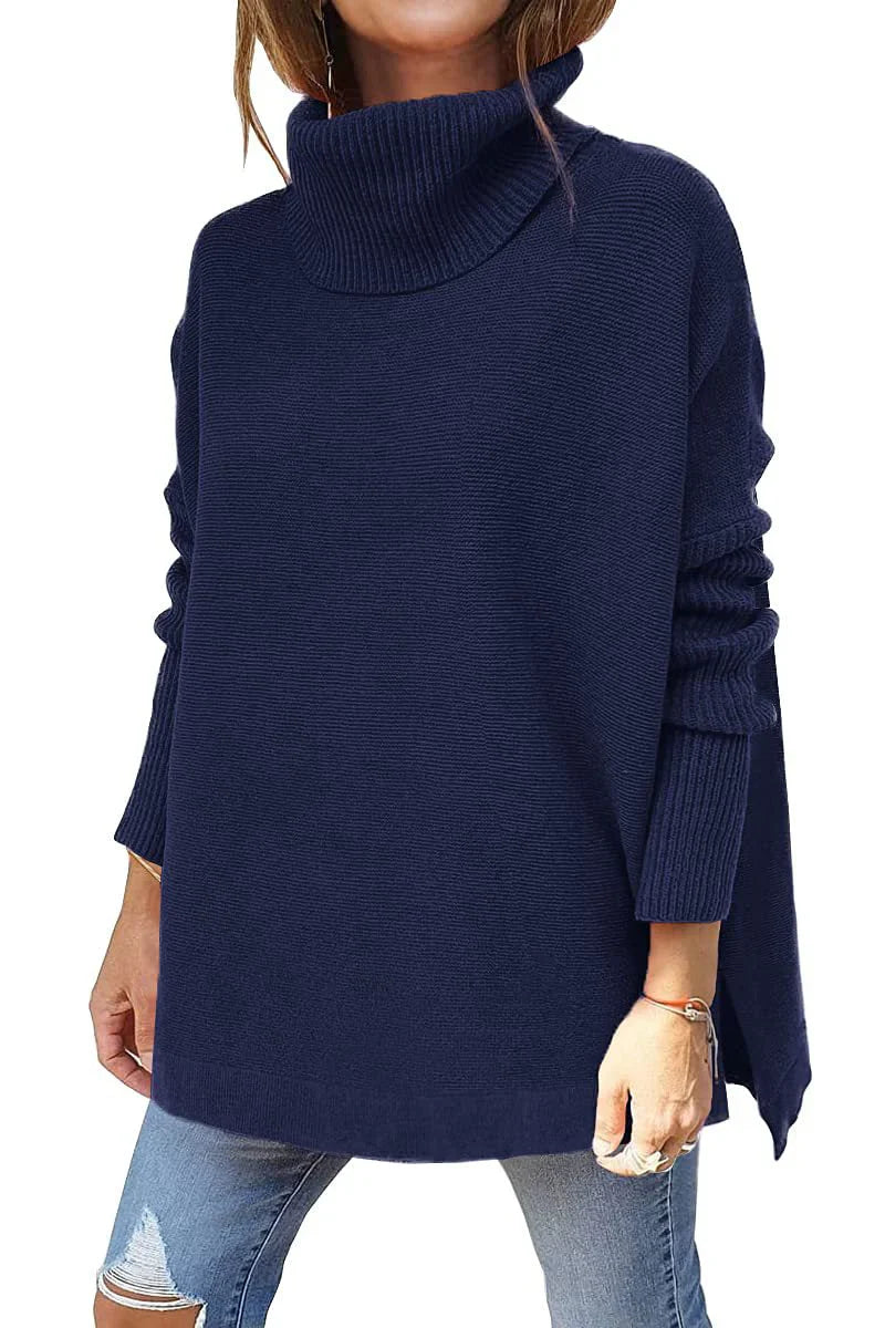 Odetta | Pull à col roulé surdimensionné et confortable