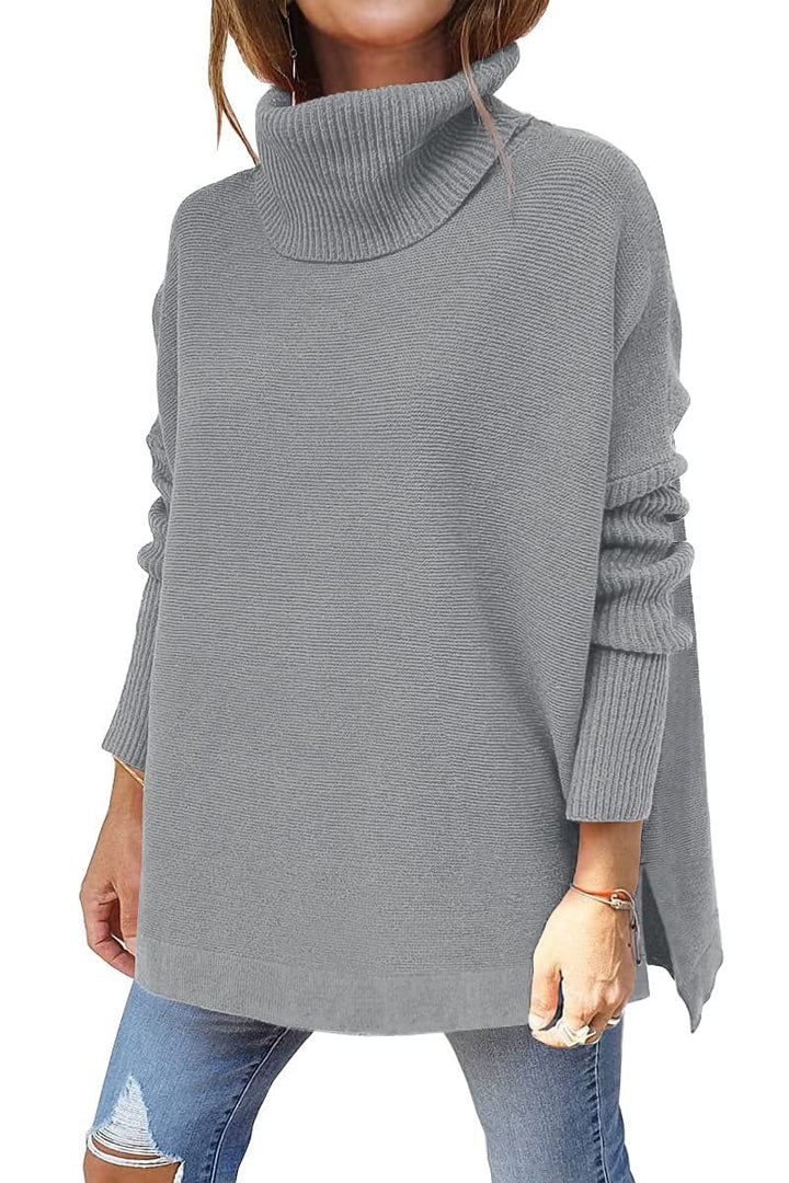 Odetta | Pull à col roulé surdimensionné et confortable