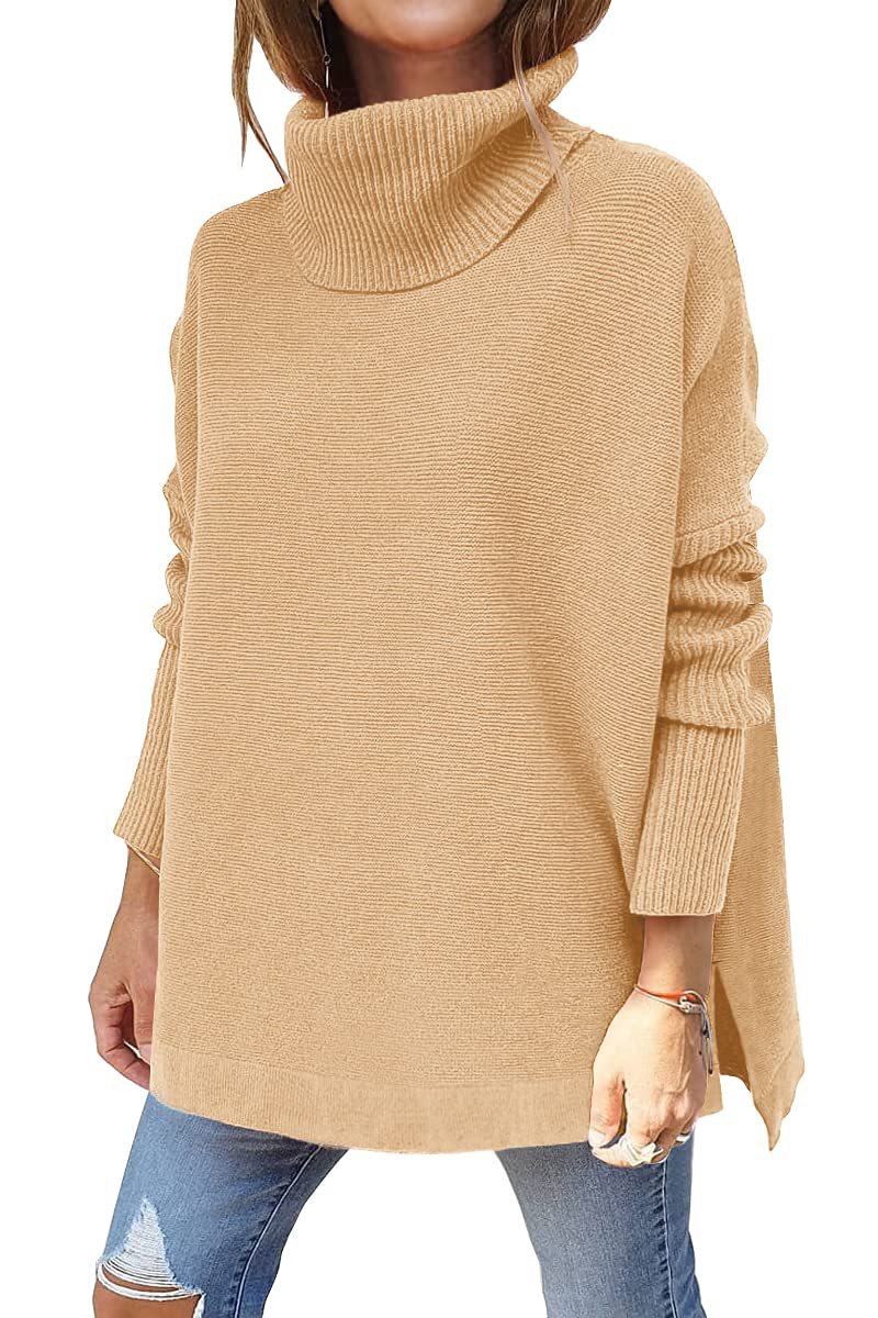 Odetta | Pull à col roulé surdimensionné et confortable
