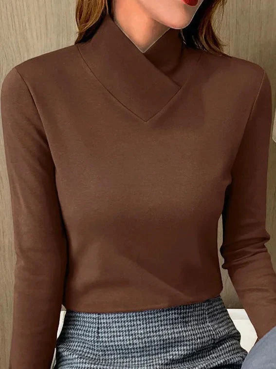 Stazia™ - Pull élégant à col roulé