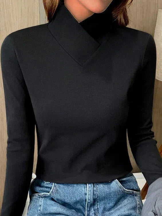 Stazia™ - Pull élégant à col roulé