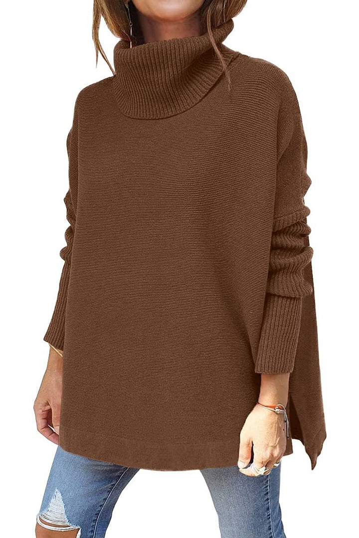 Odetta | Pull à col roulé surdimensionné et confortable