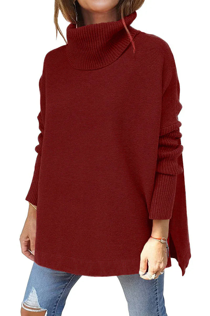 Odetta | Pull à col roulé surdimensionné et confortable
