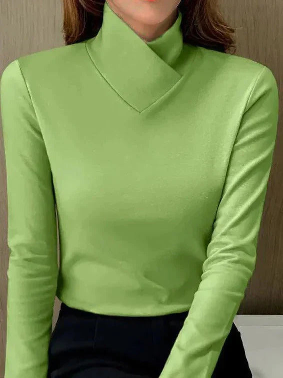 Stazia™ - Pull élégant à col roulé