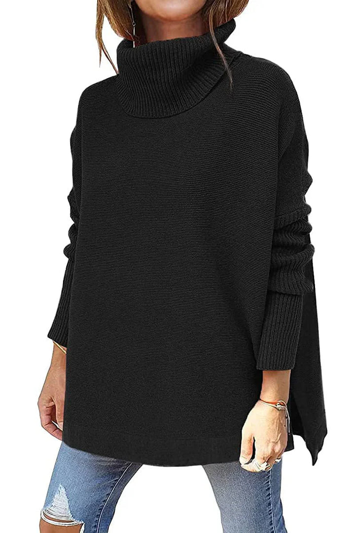Odetta | Pull à col roulé surdimensionné et confortable