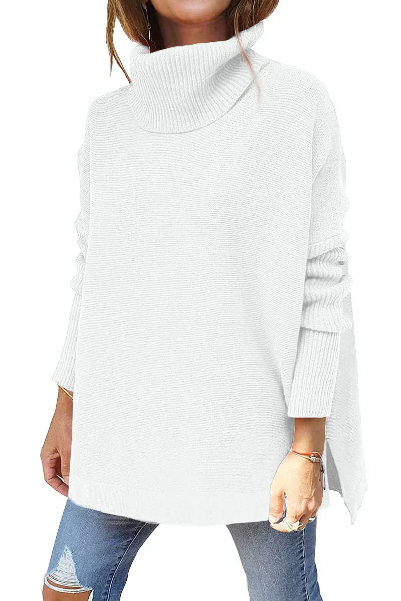 Odetta | Pull à col roulé surdimensionné et confortable