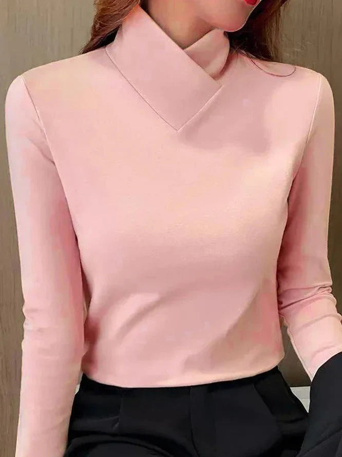 Stazia™ - Pull élégant à col roulé