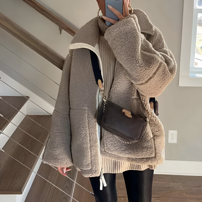 Camila - Veste polaire Teddy
