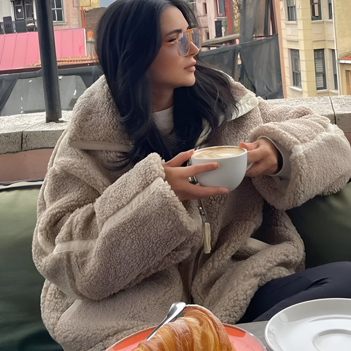 Camila - Veste polaire Teddy