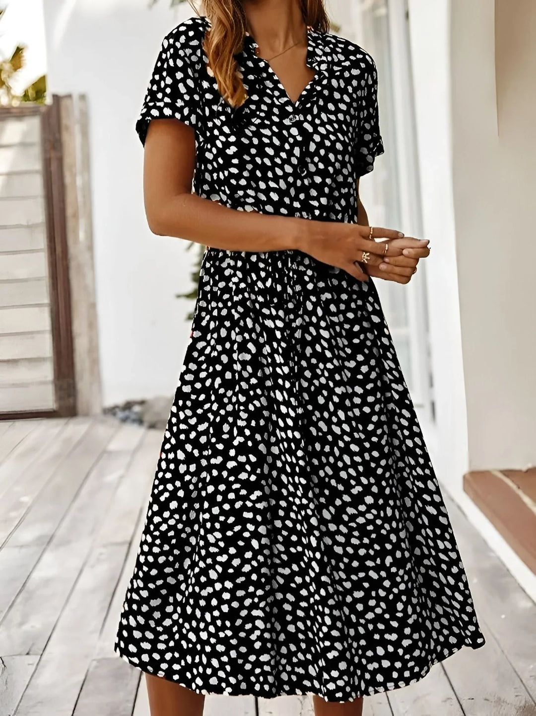 Benthe™ | Robe à col en V