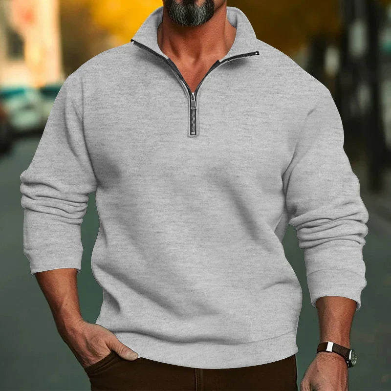 Carlos - Pull zippé pour Hommes