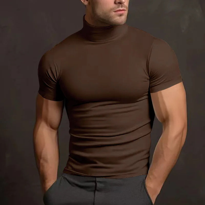 Marco | T-shirt À Col Roulé Élégant