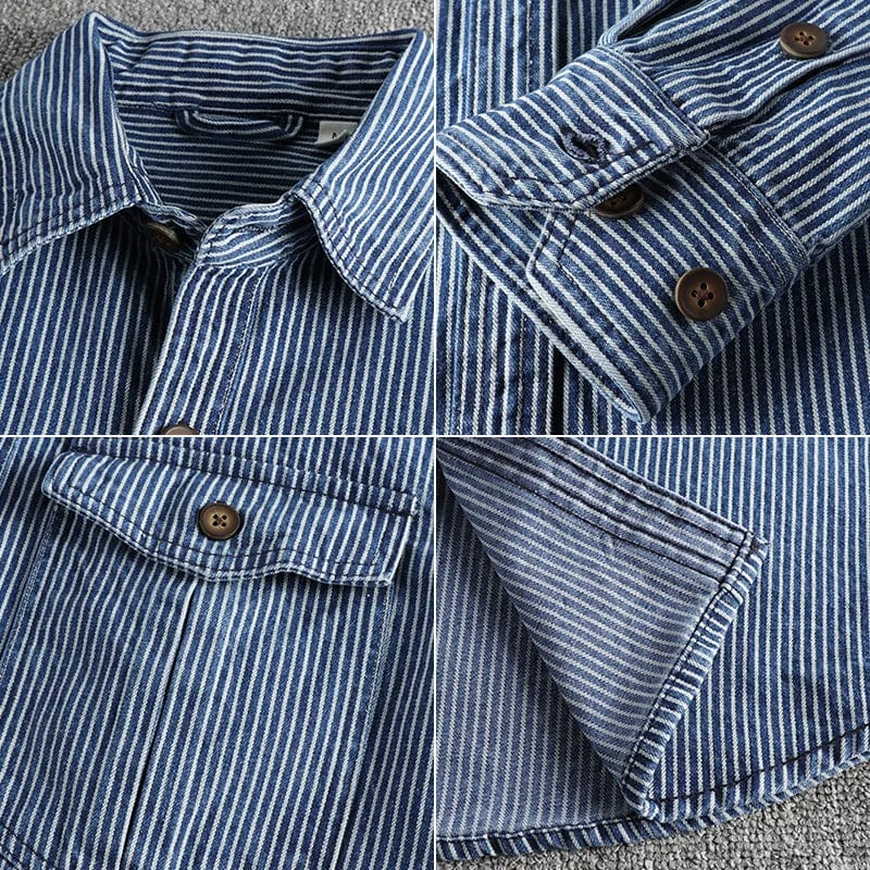 Chemise en Denim Vintage Clark Dumont