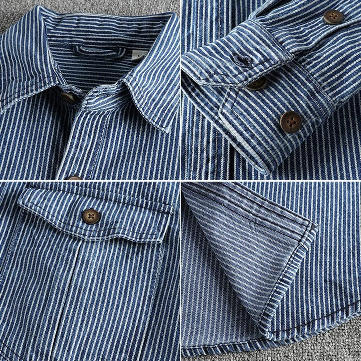 Chemise en Denim Vintage Clark Dumont