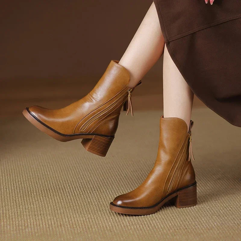 Isolde | Bottes en cuir