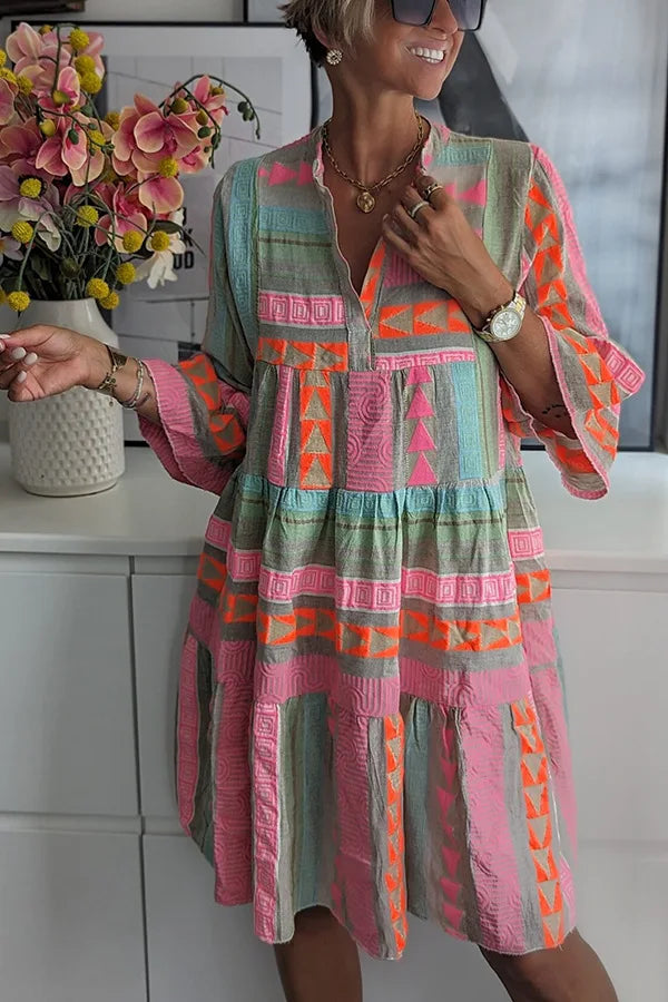 Lily | Robe de printemps avec couverture du ventre