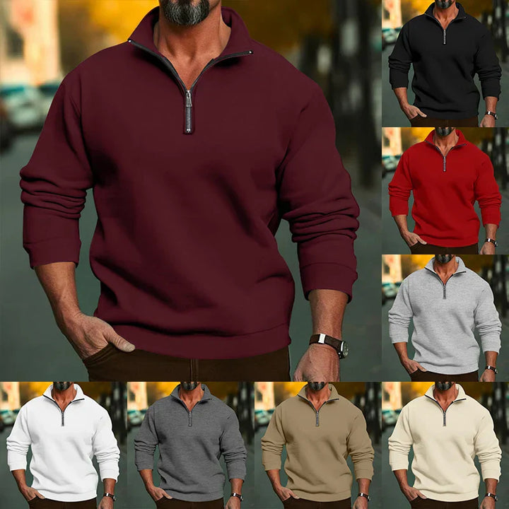 Carlos - Pull zippé pour Hommes