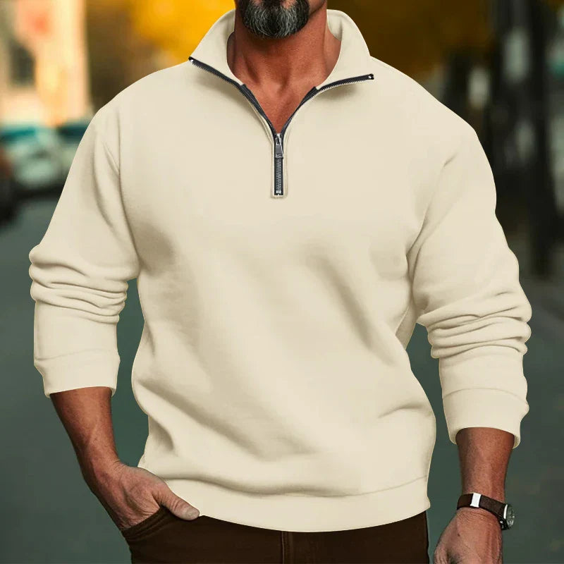 Carlos - Pull zippé pour Hommes