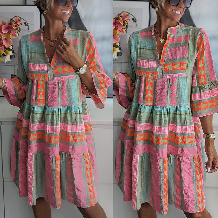 Lily | Robe de printemps avec couverture du ventre