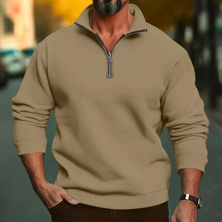 Carlos - Pull zippé pour Hommes
