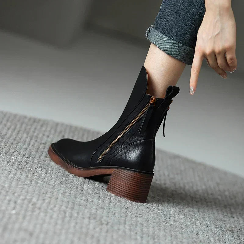 Isolde | Bottes en cuir
