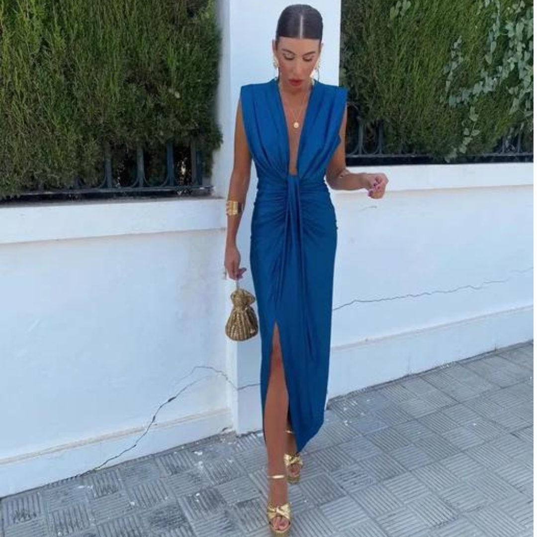 Reisa™ | Robe de soirée avec décolleté audacieux et silhouette élégante