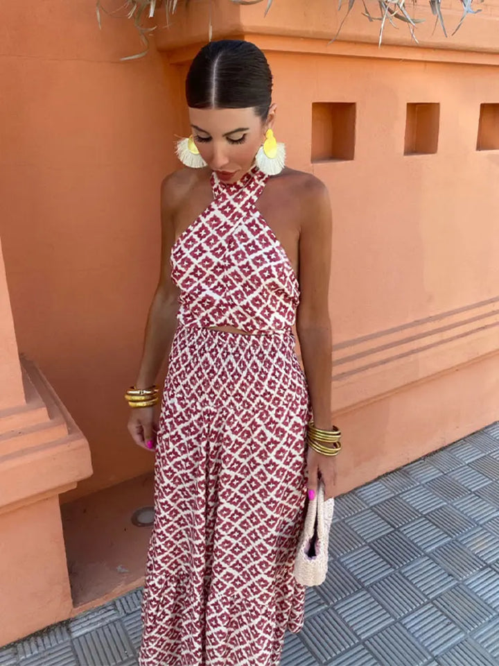 Mickay™ | Robe Midi Élégante à Épaules Dénudées