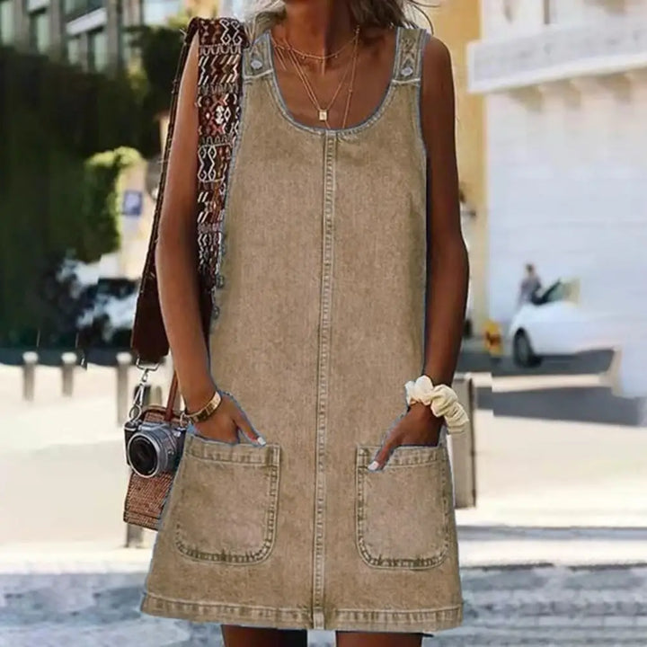 Céleste | Robe en denim élégante pour tous les jours
