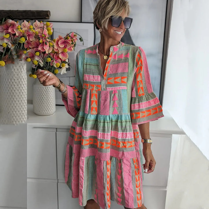 Lily | Robe de printemps avec couverture du ventre
