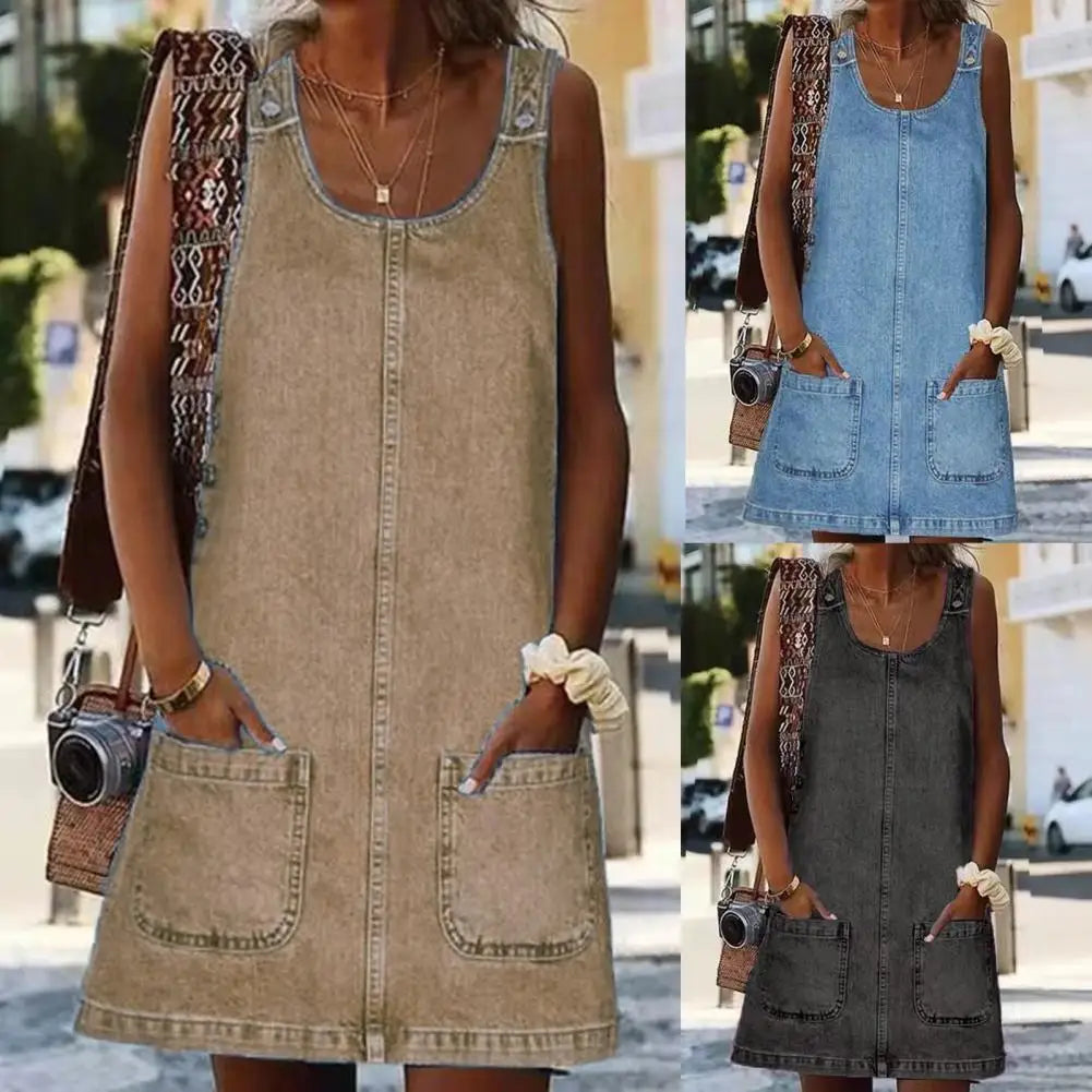 Céleste | Robe en denim élégante pour tous les jours