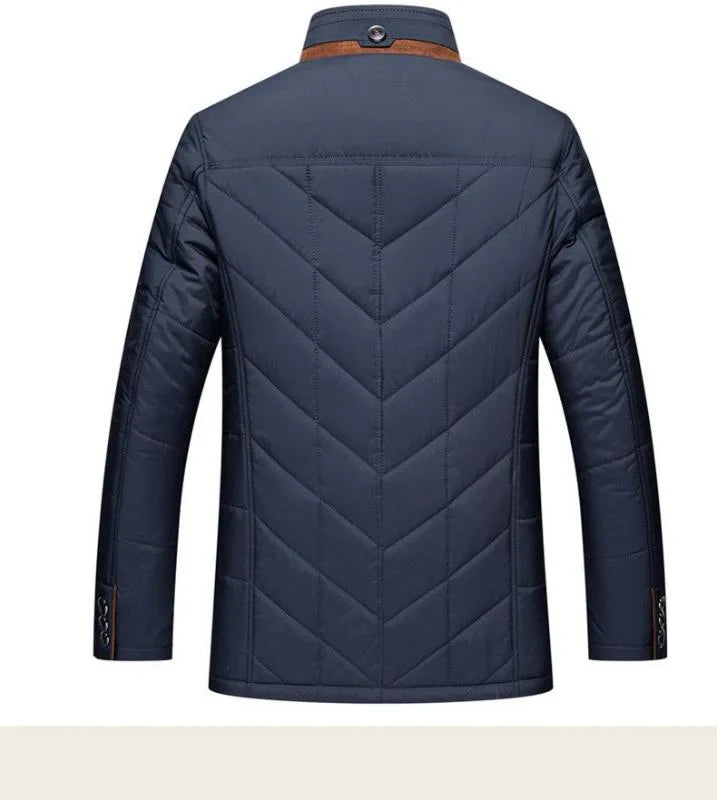 Solomon | Veste D'hiver À Col Montant Pour Hommes