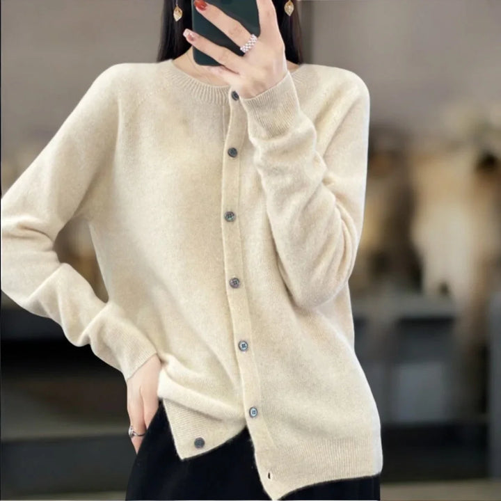 Annika - Cardigan doux, chaud et élégant