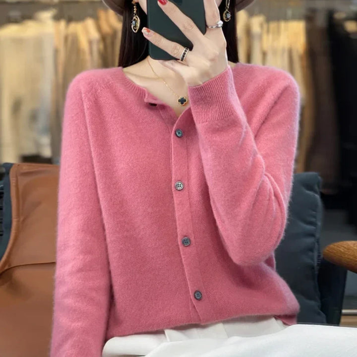 Annika - Cardigan doux, chaud et élégant