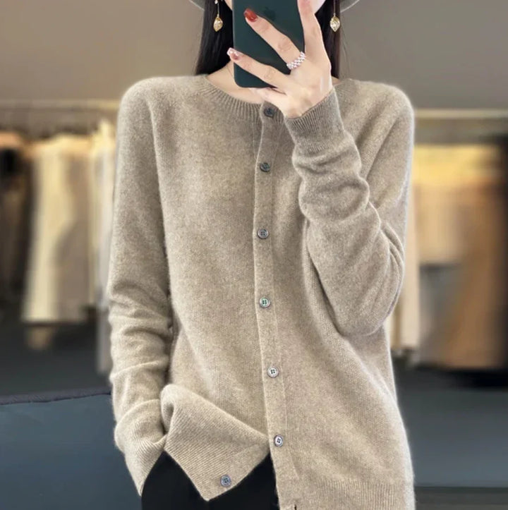 Annika - Cardigan doux, chaud et élégant