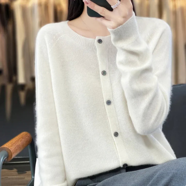 Annika - Cardigan doux, chaud et élégant