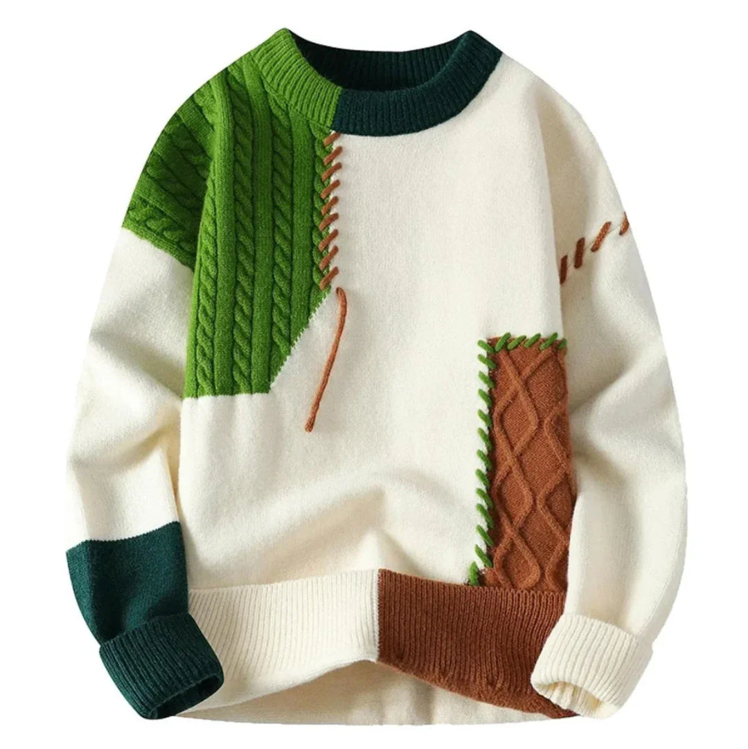Brunetta | Pull Patchwork