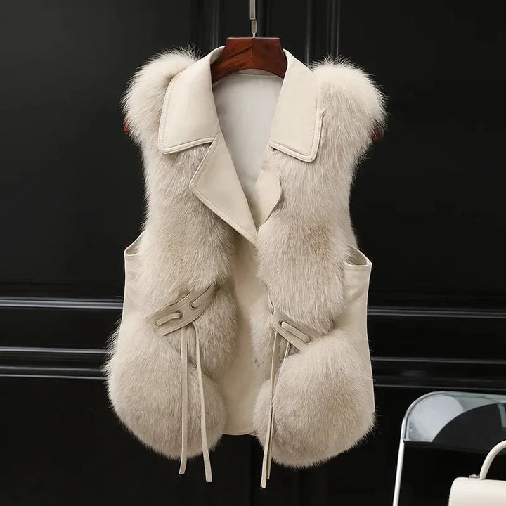 Gilet en fausse fourrure Clara