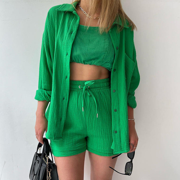 Stefanie™ | Ensemble décontracté en coton