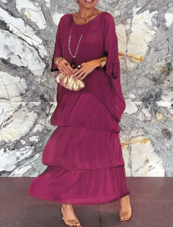 Pernille | Robe longue élégante