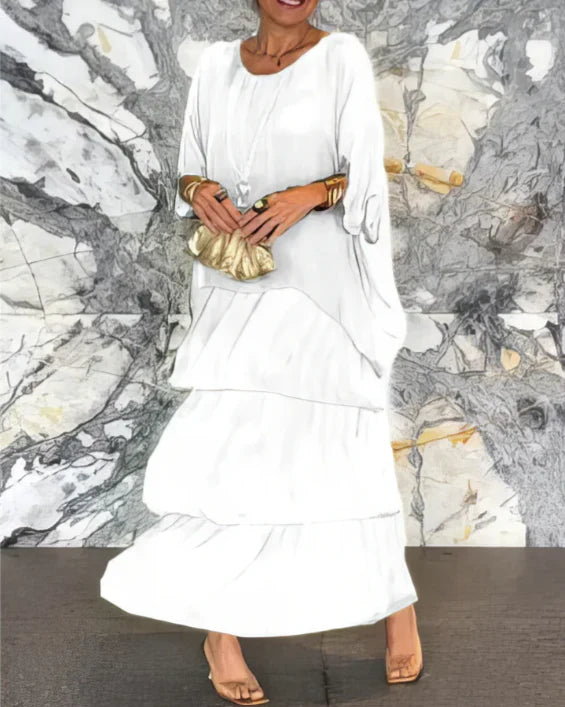 Pernille | Robe longue élégante