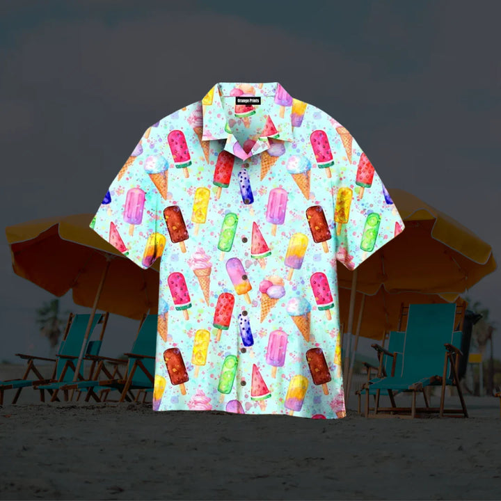 Chemise Vintage À Crème Glacée