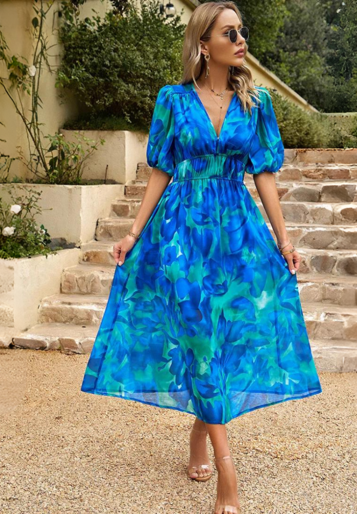 Danielle | Robe Midi Luxe Intemporelle (Presque épuisé)
