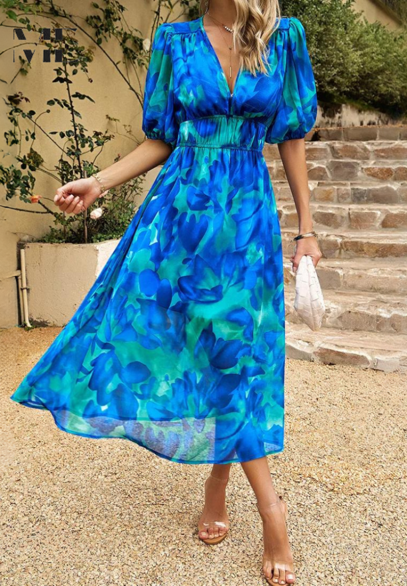 Danielle | Robe Midi Luxe Intemporelle (Presque épuisé)