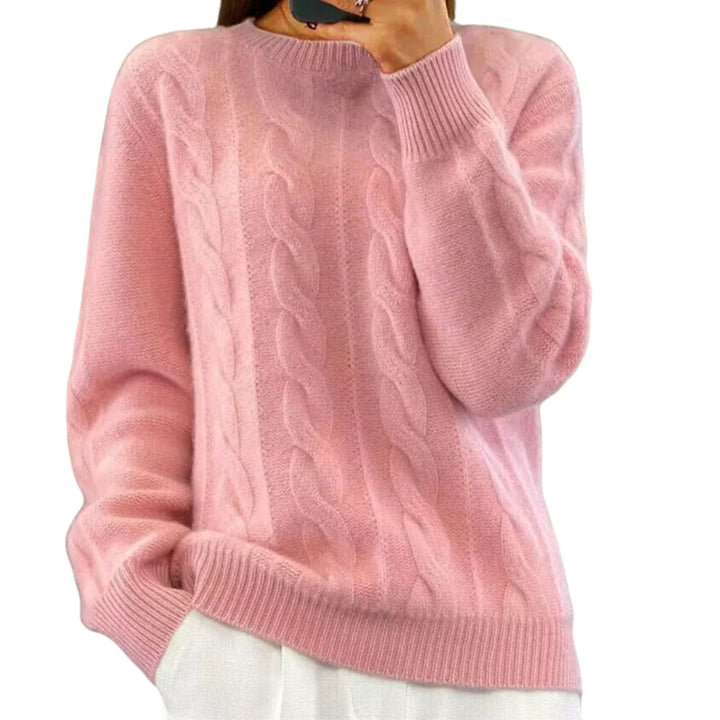 Pull tricoté confortable et chic